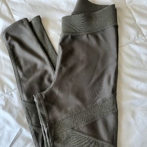 ALO Yoga High-Waist Level Up Legging Olive Branch